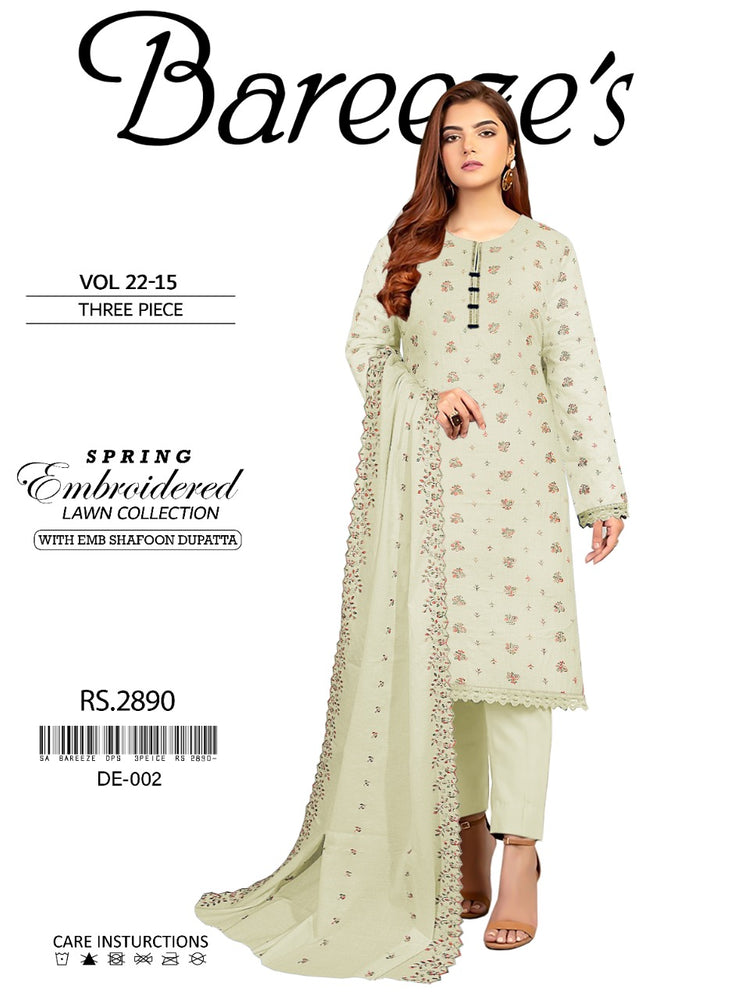 
            
                Load image into Gallery viewer, Bareeze 05010 - Pure Lawn Dress - Mother Collection
            
        