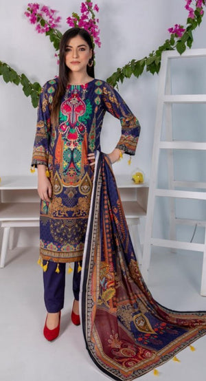 Original Fatima Noor 06127 - 3 PC Pure Lawn Dress