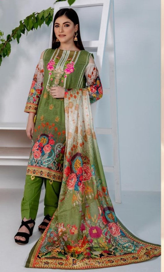 
            
                Load image into Gallery viewer, Original Fatima Noor 06129  - 3 PC Pure Lawn Dress
            
        