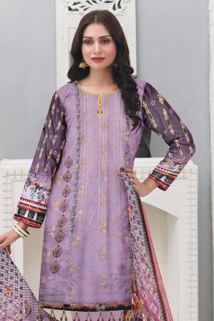 Original Fatima Noor 06248 - 3 PC Pure Lawn Chikankari Dress