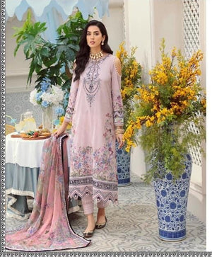 Noor by Saadia Asad 06324 -  3 PC Pure Lawn Dress