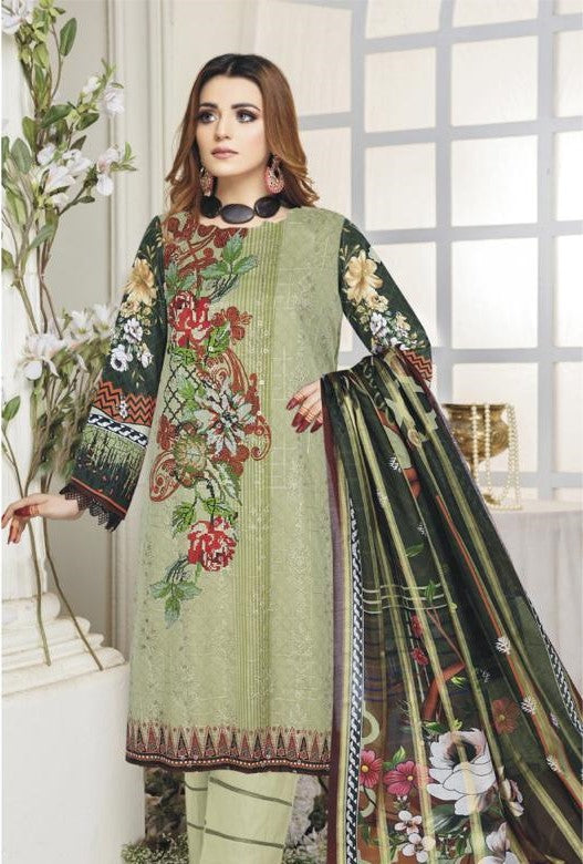 Original Fatima Noor 06334- 3 PC Pure Chikankari Lawn Dress