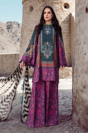 
            
                Load image into Gallery viewer, Maria.B M.Prints Embroidered Lawn 3 pc - 08154
            
        