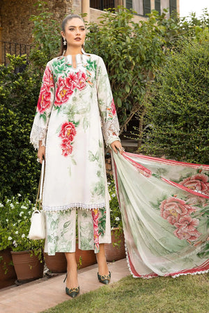 MariaB M.Print Lawn 3 pc - 08603