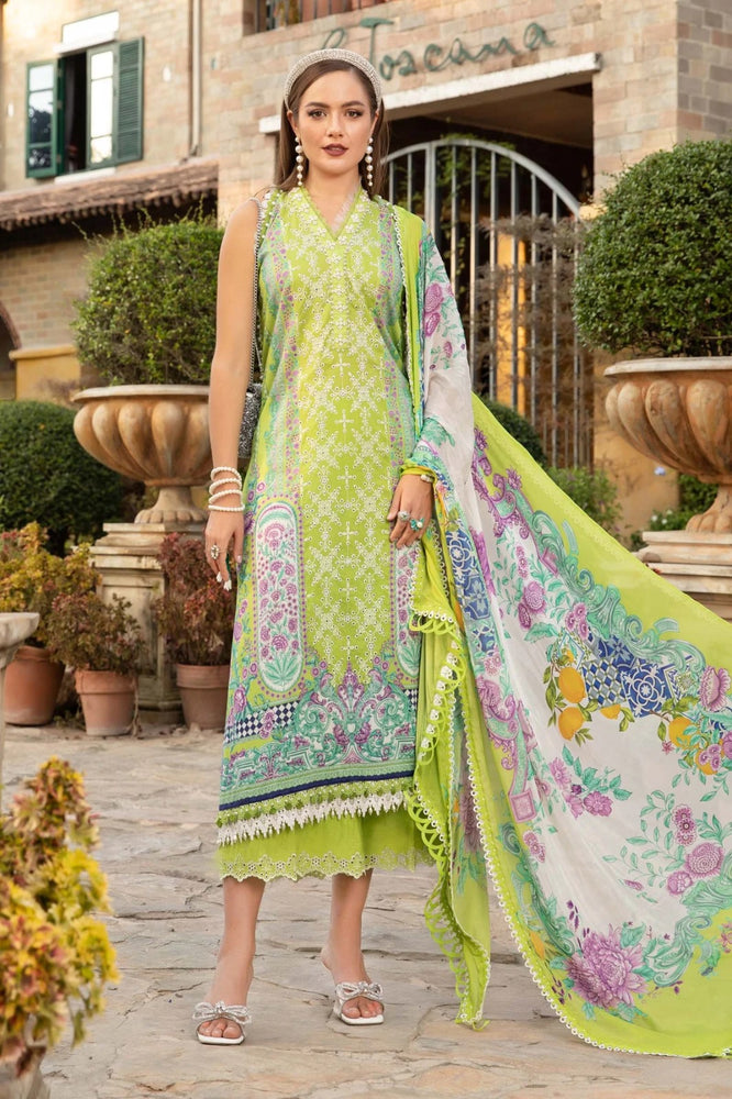 MariaB M.Print Lawn 3 pc - 08592