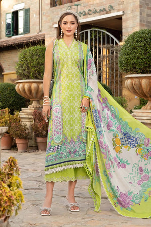 MariaB M.Print Lawn 3 pc - 08592