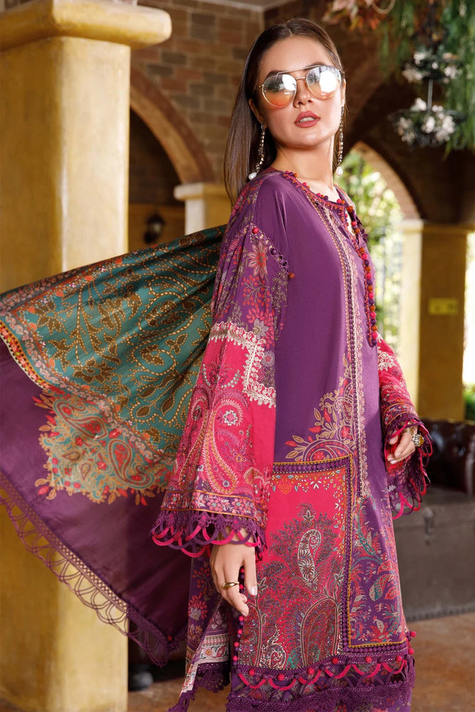 MariaB M.Print Lawn 3 pc - 08670