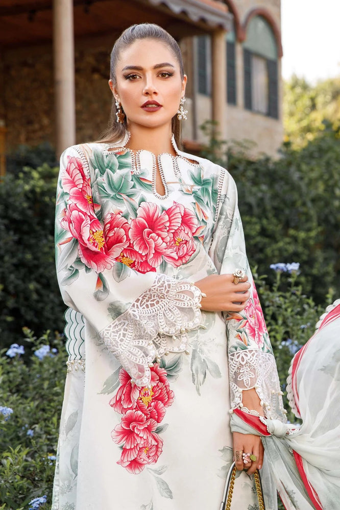 MariaB M.Print Lawn 3 pc - 08603