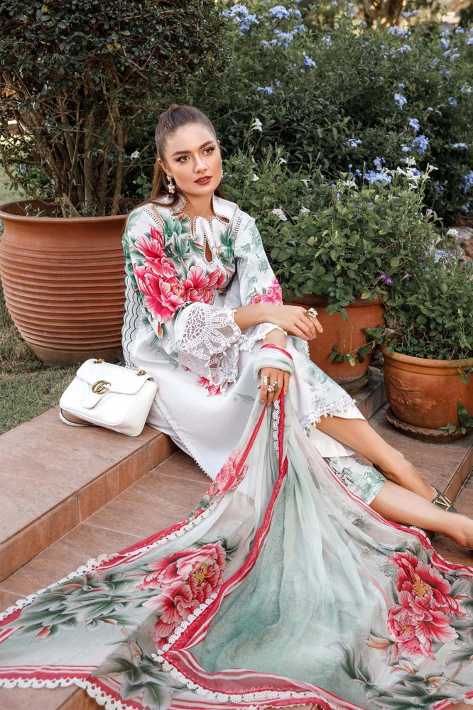 MariaB M.Print Lawn 3 pc - 08603