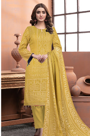 
            
                Load image into Gallery viewer, Charizma 06551 - 3 PC Jacquard Banarsi Dress
            
        