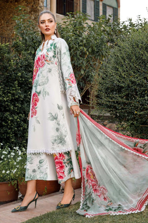 MariaB M.Print Lawn 3 pc - 08603