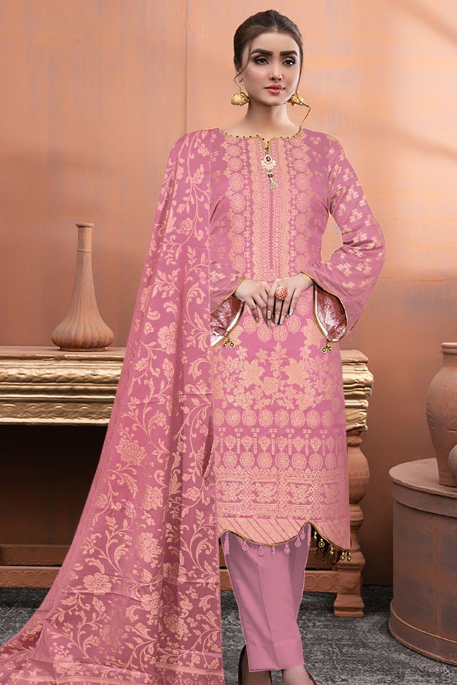 
            
                Load image into Gallery viewer, Charizma 06546 - 3 PC Jacquard Banarsi Dress
            
        