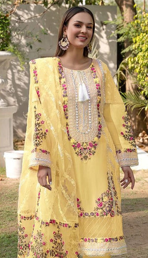 
            
                Load image into Gallery viewer, Zaha Embroidered Lawn 3 pc - 08494
            
        