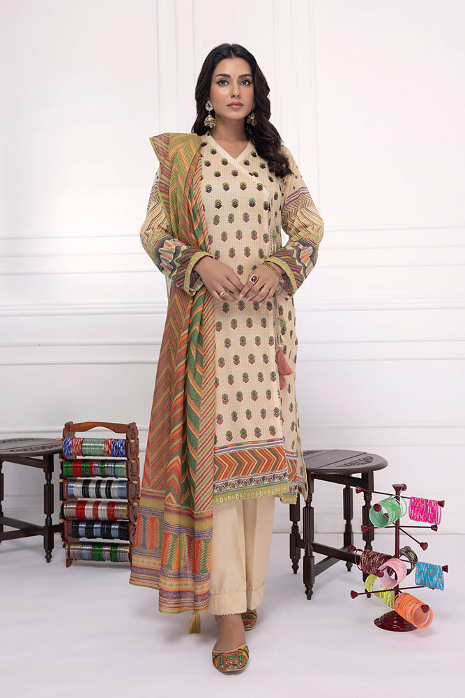 Lakhany Printed Lawn 3 pc - 08627