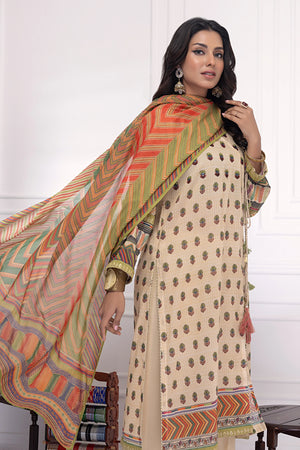 Lakhany Printed Lawn 3 pc - 08627