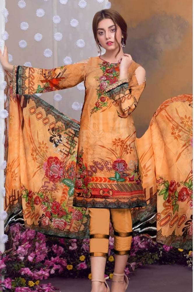 
            
                Load image into Gallery viewer, Original Designer 06491 - 3 PC Pure Chikankari Lawn Dress
            
        
