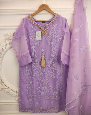 Agha Noor 06923 - 2 PC Chiffon Dress - Stitched