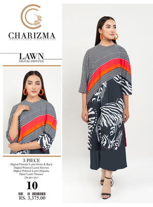 
            
                Load image into Gallery viewer, Charizma 06461 - 3 PC Pure Lawn Dress
            
        