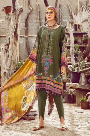 
            
                Load image into Gallery viewer, Maria.B M.Prints Embroidered Lawn 3 pc - 08156
            
        
