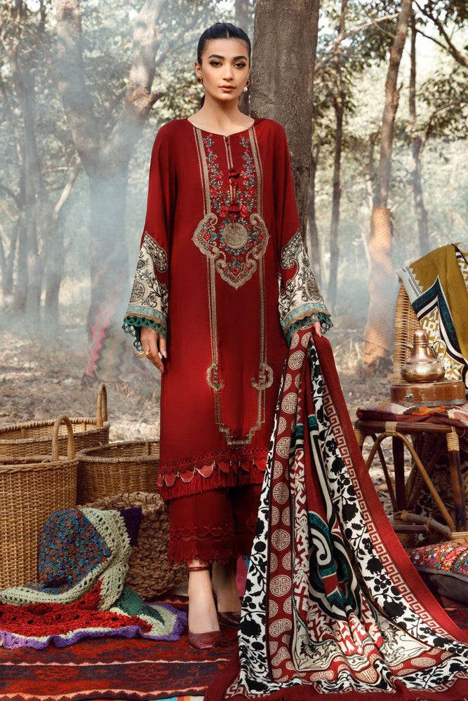 MariaB M.Print Embroidered Lawn 3 pc - 08356