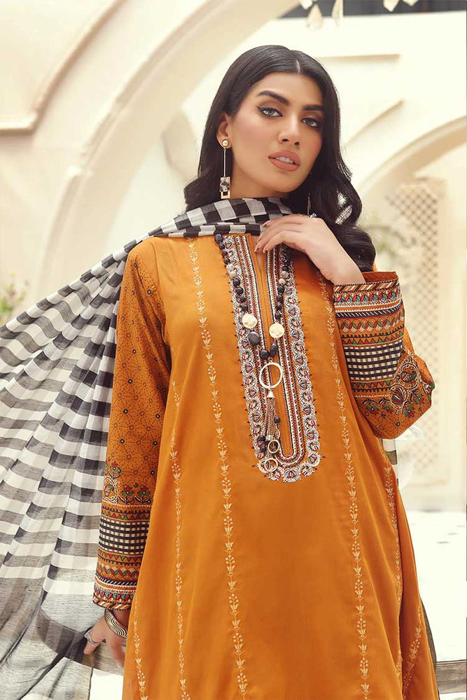 Lakhany Printed Lawn 3 pc - 08628