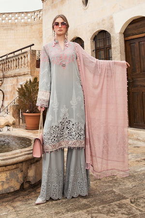 Mariab 06104 - 3 PC Pure Lawn Dress