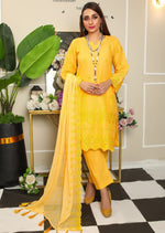 Fatima Noor Luxury Chikankari Lawn 3 pc - 08302