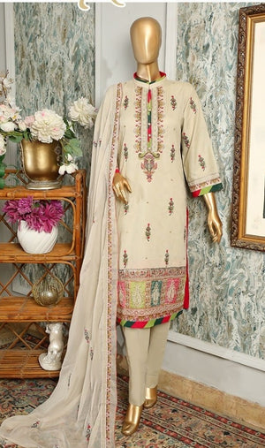 
            
                Load image into Gallery viewer, ORIGINAL Fatima Noor 06792 - 3 PC Pure Lawn Dress
            
        