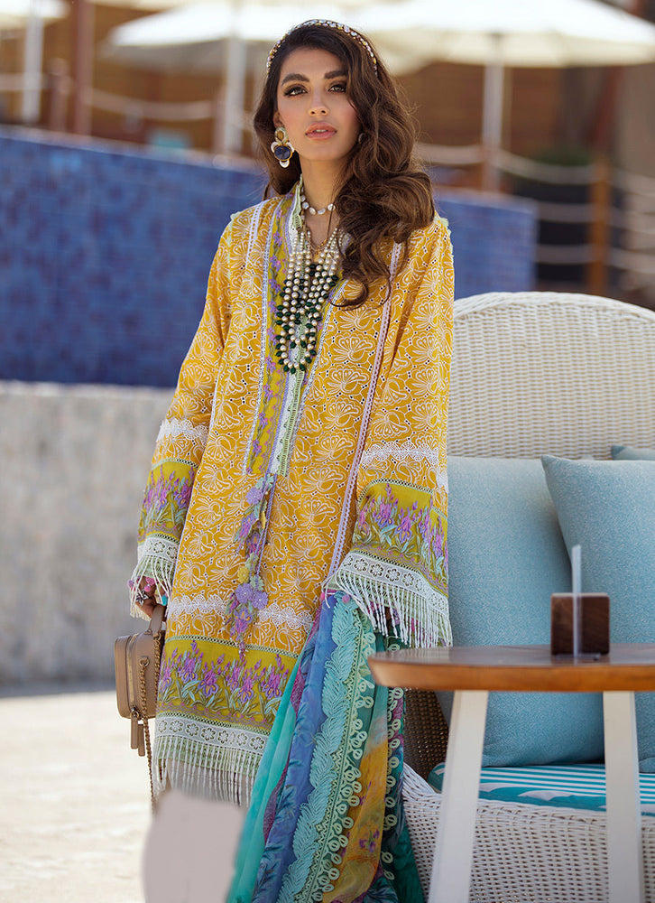 Farah Talib Aziz AMALFI SUN 07041 - 3 PC Pure Soft Cotton Dress