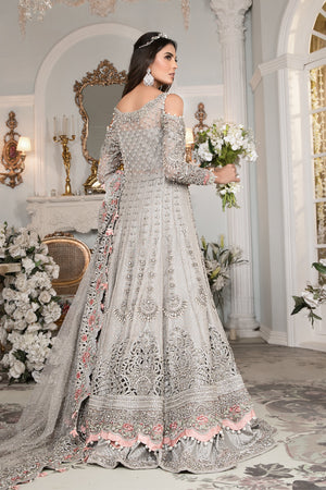 MariaB Wedding Wear Bridal Net Maxi - 05041 - With Box