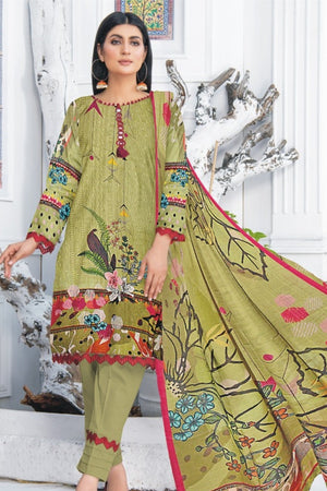 ORIGINAL Fatima Noor Embroidered Lawn Eid Collection - 06866