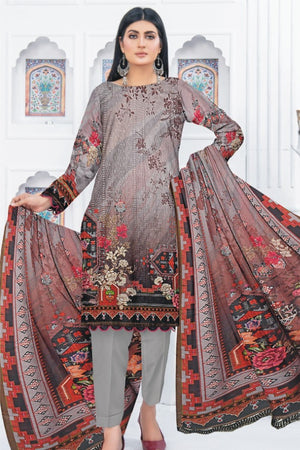 ORIGINAL Fatima Noor Embroidered Lawn Eid Collection - 06869