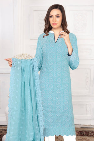 
            
                Load image into Gallery viewer, Original Fatima Noor 06656 - 3 PC Pure Lawn Chikankari Dress
            
        