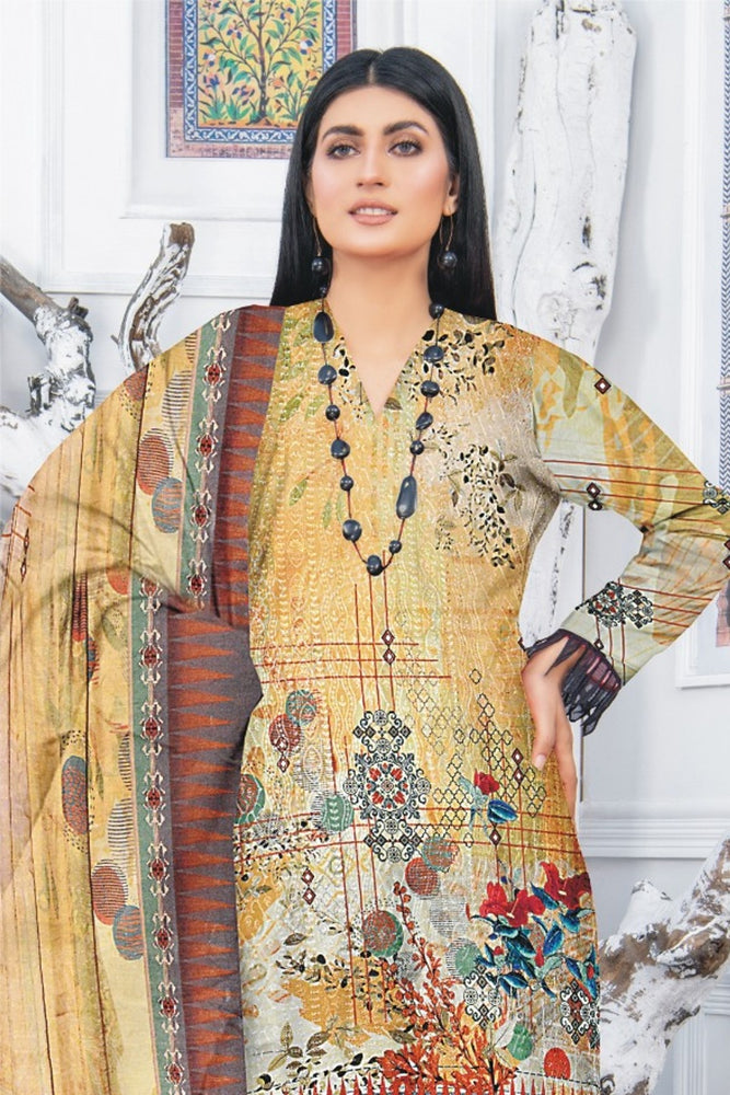 ORIGINAL Fatima Noor Embroidered Lawn Eid Collection - 06870