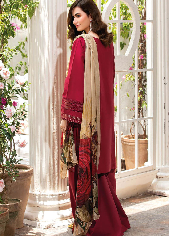 Manara 06303 - 3 PC Chikankari Pure Lawn Dress