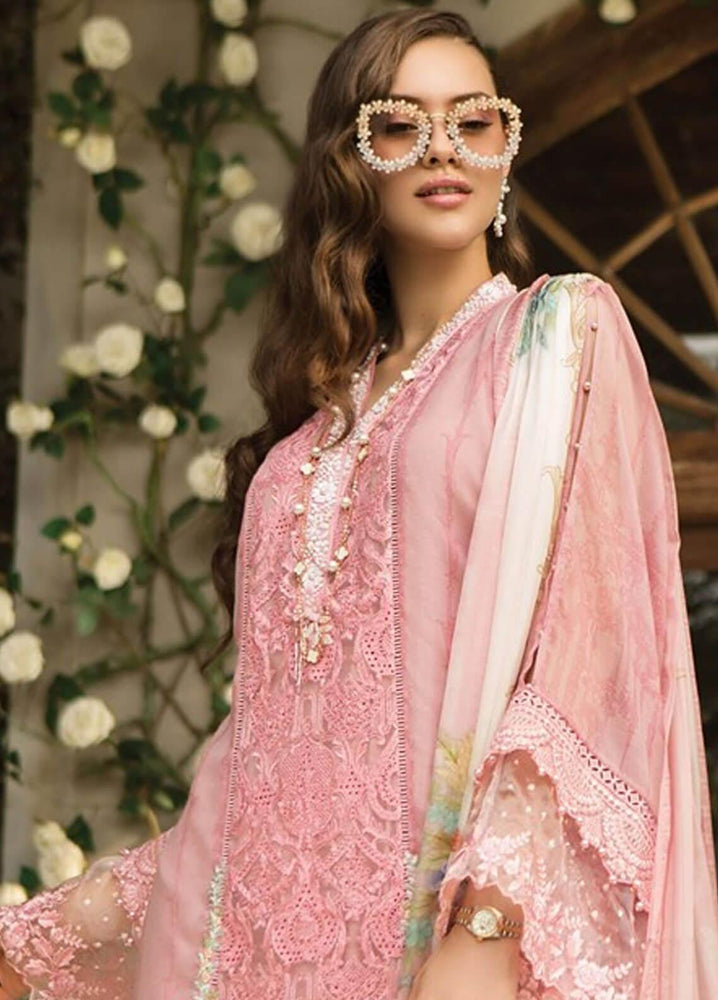 Maria.B Embroidered Lawn 3 pc - 08163