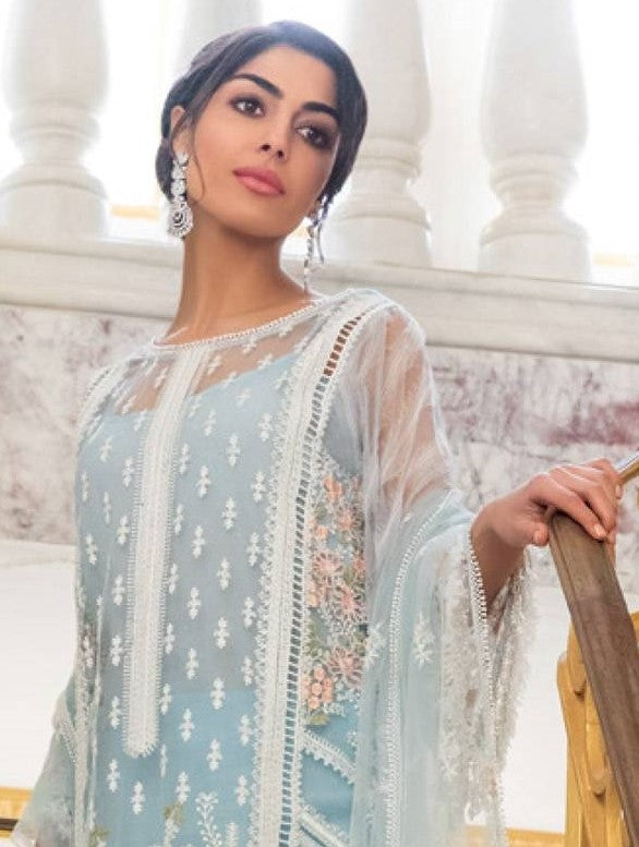 Sobia Nazir Embroidered Net 4 pc - 00647