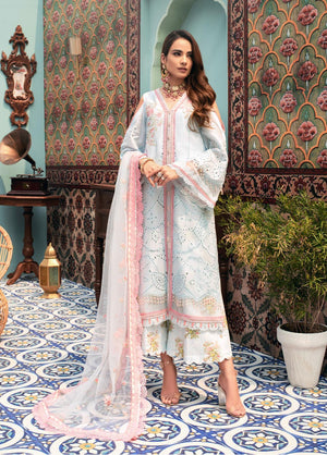 Noor by Sadia Asad 01799 - 3 PC Pure Lawn Dress