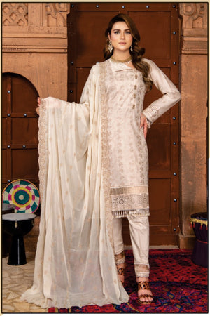 
            
                Load image into Gallery viewer, Fatima Noor 06901 - 3 PC ChikanKari Lawn Dress - 𝟐𝟎𝟐𝟐
            
        