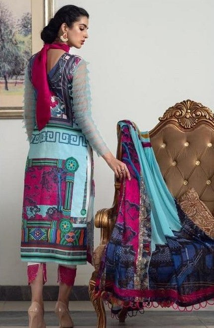 
            
                Load image into Gallery viewer, Asifa Nabeel 01736 - 3 PC Pure Lawn Dress
            
        